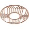 Ekena Millwork Empire Wood Fretwork Pierced Ceiling Medallion, Cherry, 20"OD x 7 3/8"ID x 3/8"T CMWP20X20X0375EPCH - alternate 3